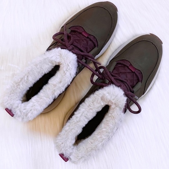 🆕 Timberland Women’s Boroughs Project Olive Waterproof Winter Pull On Boots - Picture 5 of 7